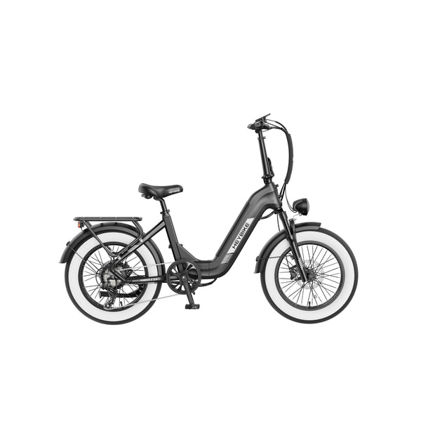 Heybike Ranger S 2.0 folding fat-tire e-bike in Black