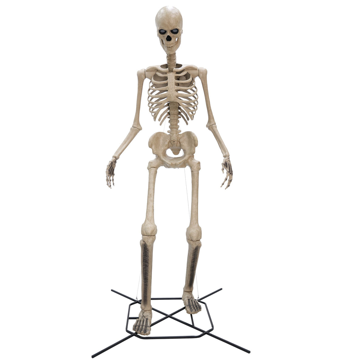 Home Accents Holiday 12 ft App Controlled Skelly 26SV25555 standing on its base