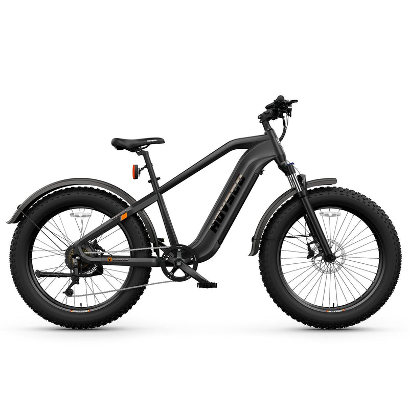 HOVSCO HovAlpha fat-tire e-bike, Step-Over frame in Dark Grey