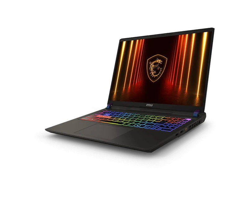 MSI Vector 16 HX AI A2XWIG-400US gaming laptop, Intel Core Ultra 9 275HX, RTX 5080, 16GB, 1TB SSD, 16-inch QHD+ 240Hz, Cosmo Gray