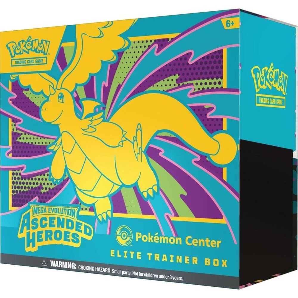 Pokémon TCG Mega Evolution Ascended Heroes Pokémon Center Elite Trainer Box