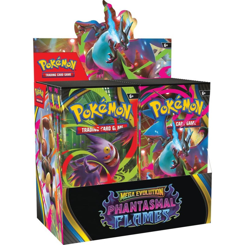 Pokémon TCG Mega Evolution Phantasmal Flames Booster Display Box, 36 packs